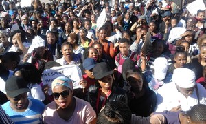Photo of student protest