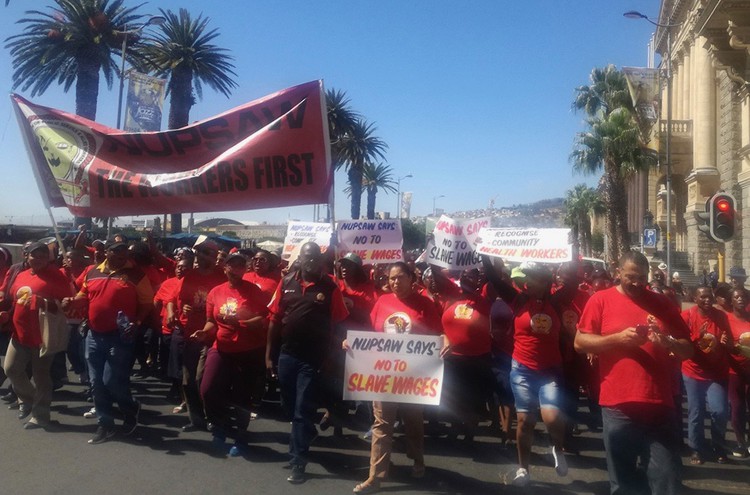 Photo of protesters