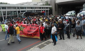 Photo of Satawu members marching