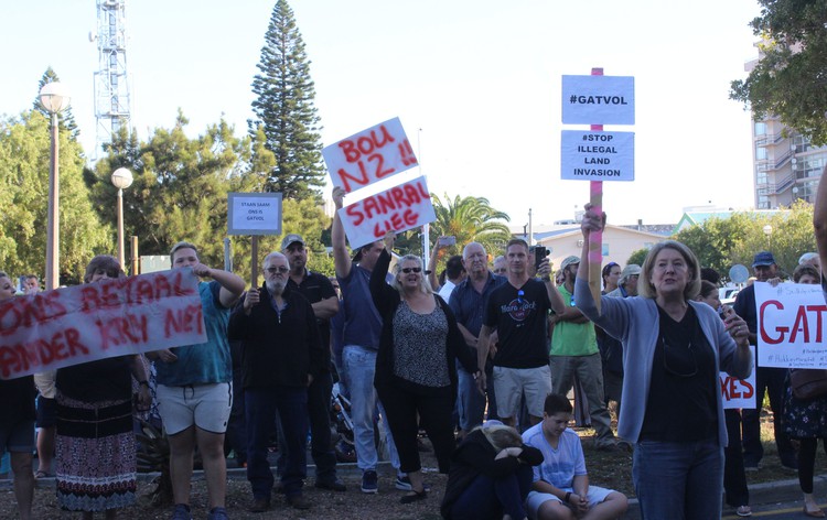 Photo of Strand protest