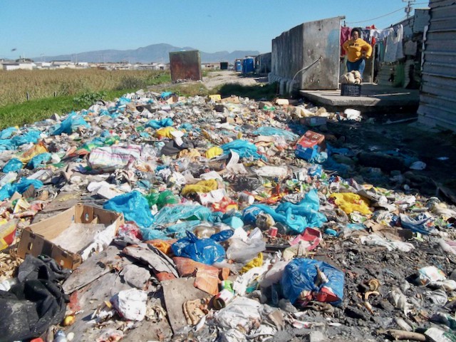 Photo of an illegal dump