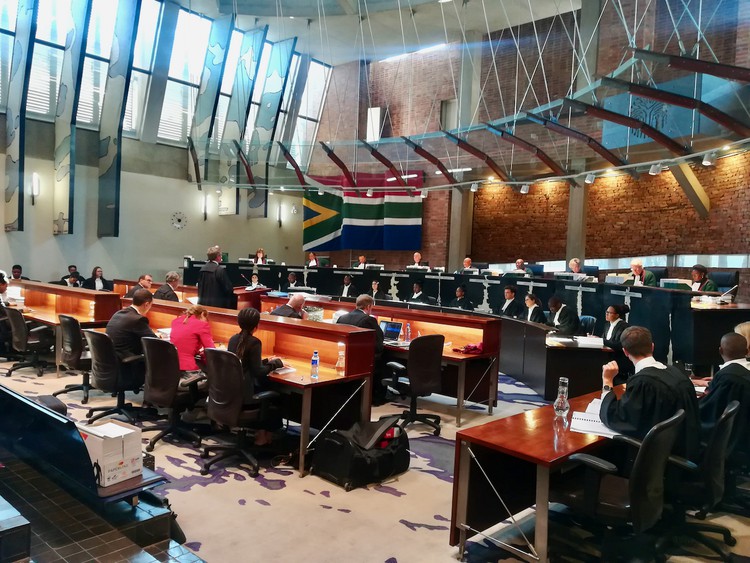 Photo of the Constitutional Court in session