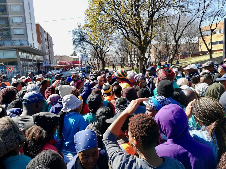 Photo of protesters