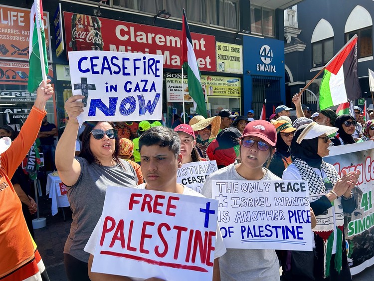 Photo of Palestine solidarity pilgrimage
