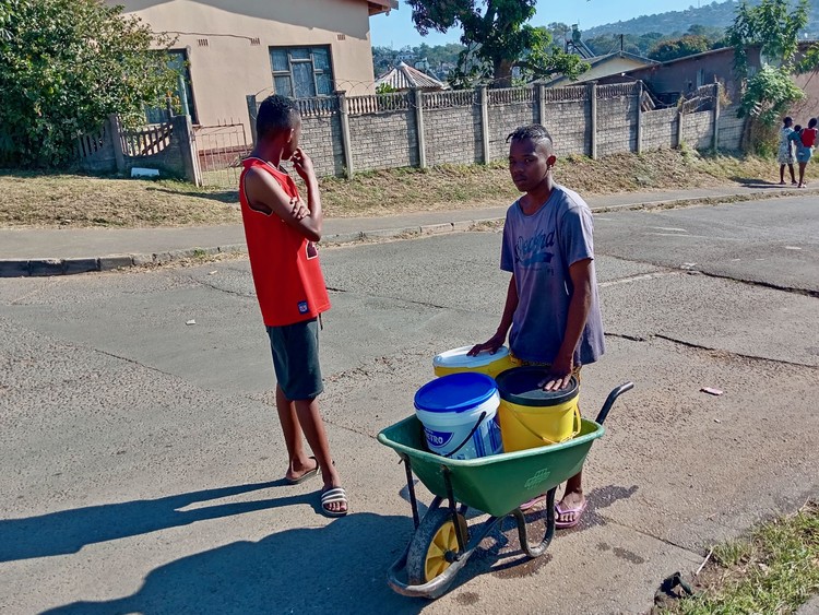 Newtown families without water for two months in Inanda | GroundUp