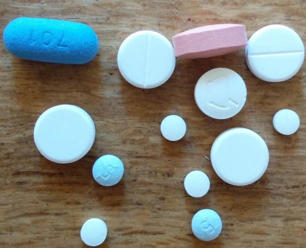 Photo of antiretroviral pills