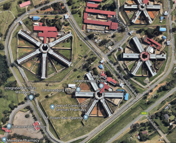 Photo of Johannesburg prison