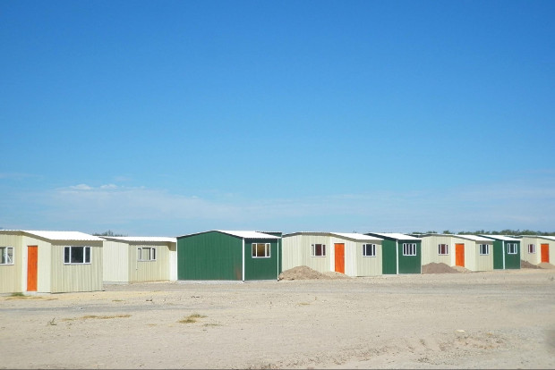 Photo of low cost houses