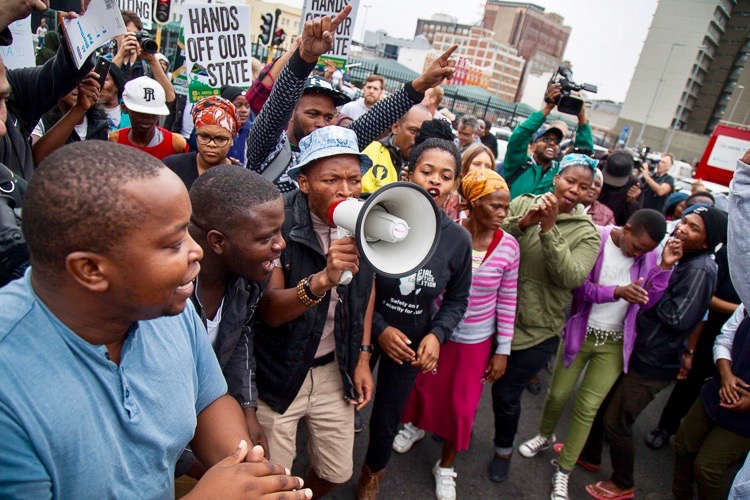 Photo of protesters