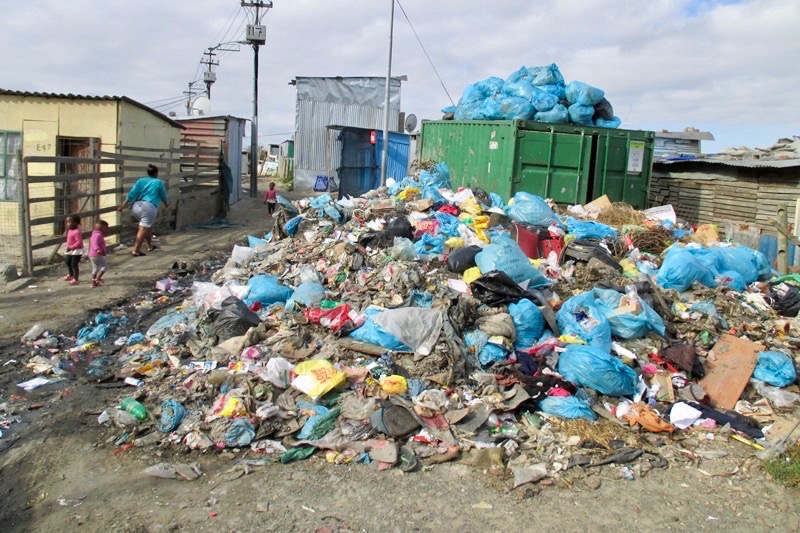 Photo of a rubbish dump