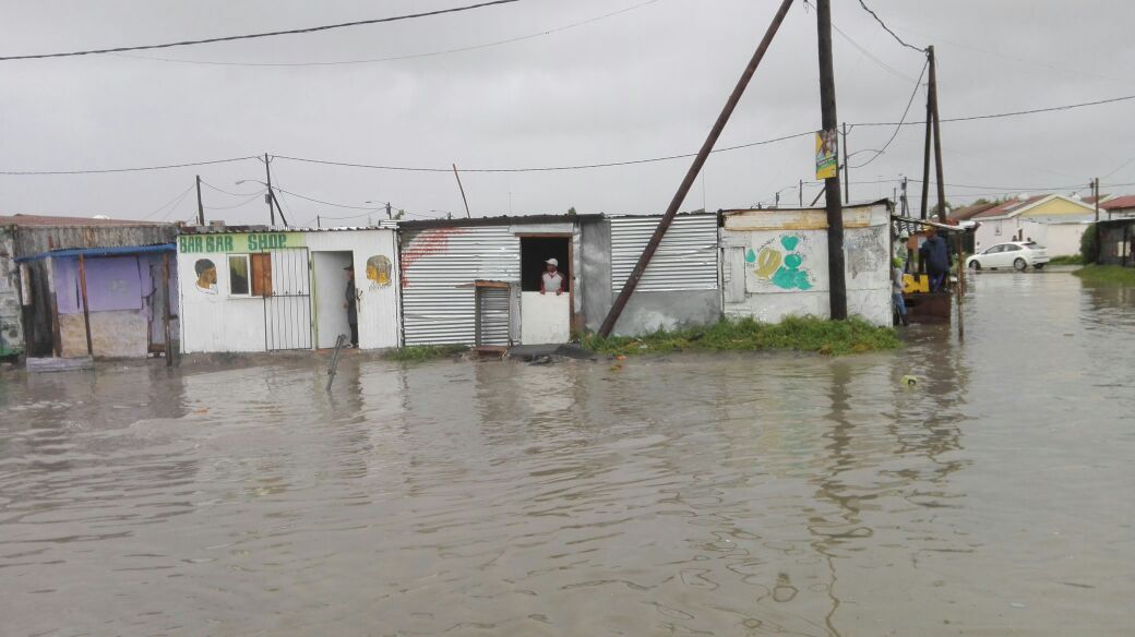 Photo of flooding in Mfuleni