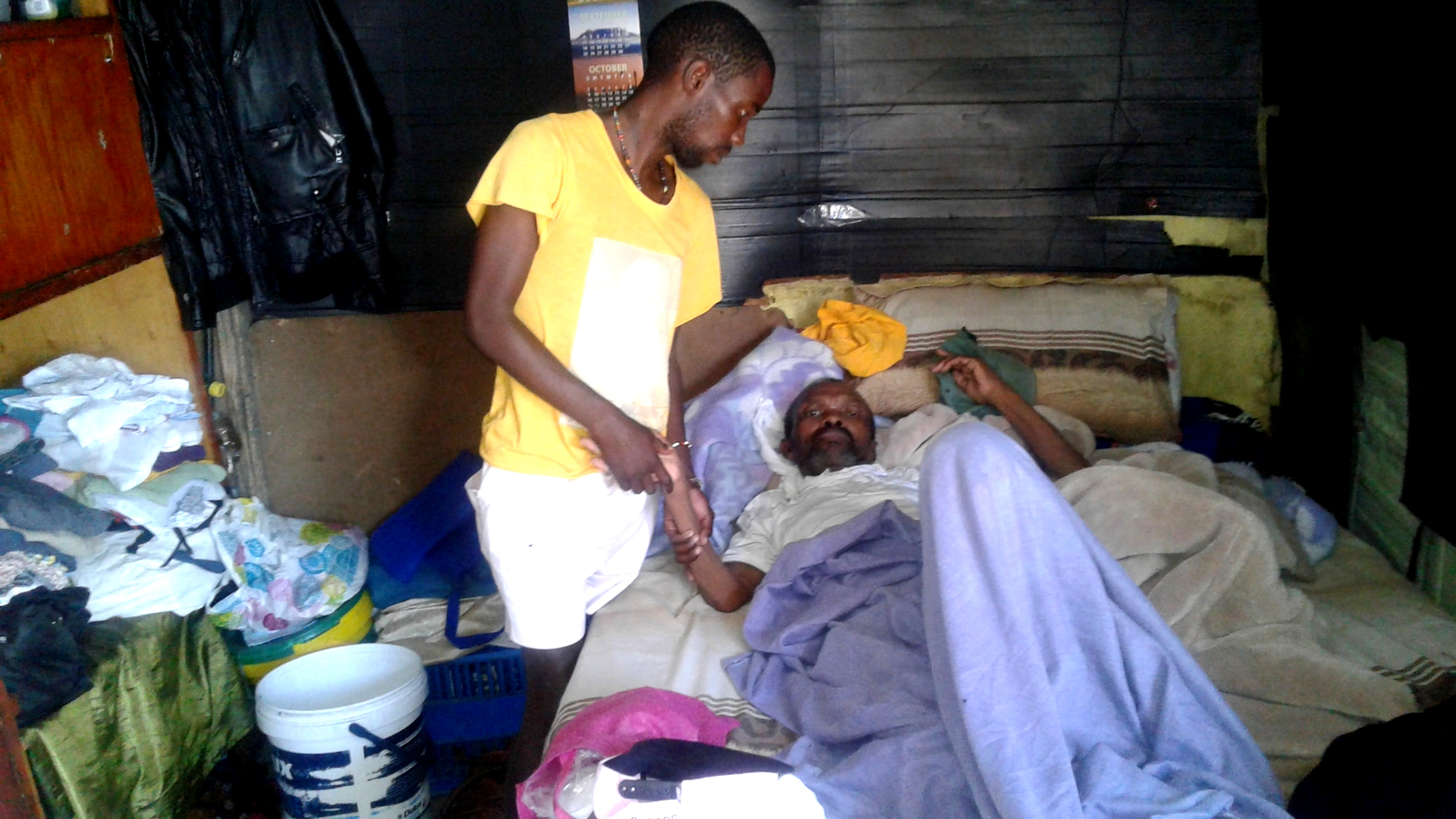 Man with epilepsy nurses family | GroundUp