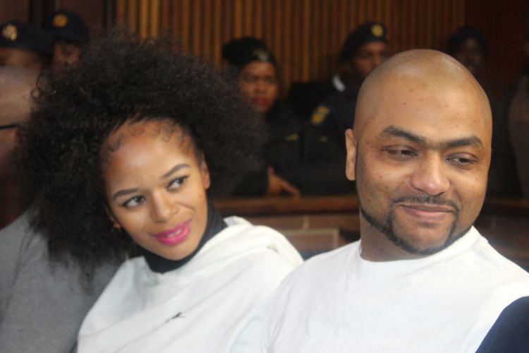 Thabo Bester and Nandipha Magudumana in court on 8 August. Photo: Becker Semela
